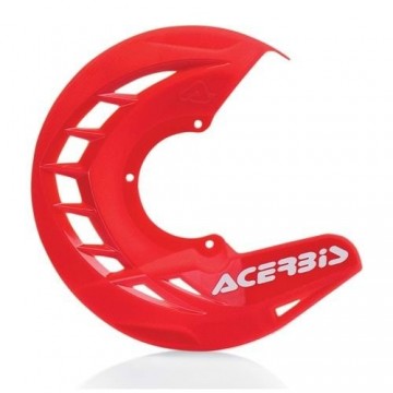 Front brake shield X-brake red