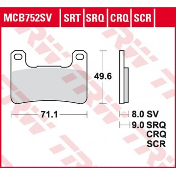 TRW LUCAS HAMULCOWE KH379...