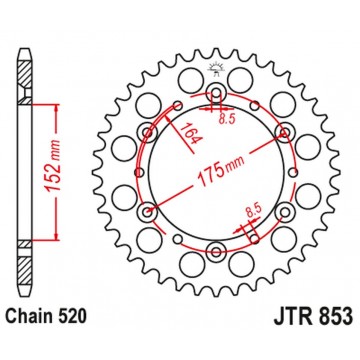 JT STEEL 856 43 ALUMININE...