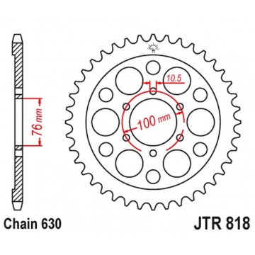 JT STEEL 818 40 SUZUKI GS...