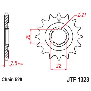 HONDA CR 125R '04-'07, CRF...