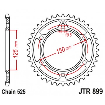 JT STEEL 4454 42 KTM...