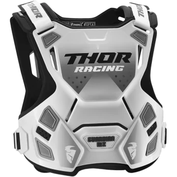 THOR MX WH/BK chest buffer