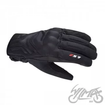 GLOVES LS2 JET 2 MAN BLACK M