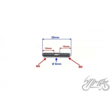 M8X36 END OF ATV 250 ST-9E