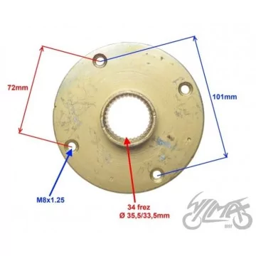 SHYNERAY XY250ST-4B HAMULATORS