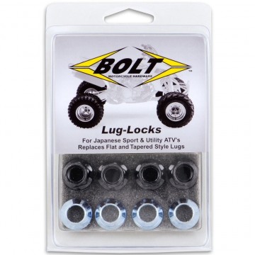 BOLT USA wheel nuts ATV black