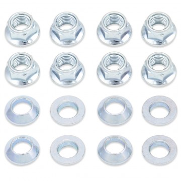 BOLT USA wheel nuts ATV silver