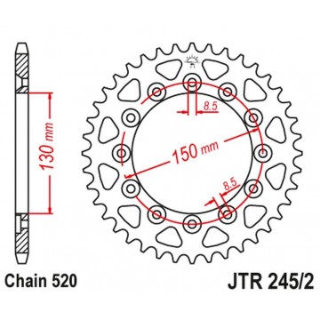 JT ROAD 270 39 YAMAHA WR...