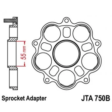 JT ADAPTER ZĘBATKI TYLNEJ...