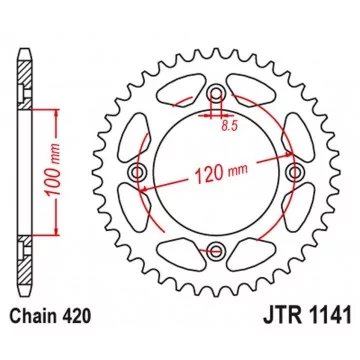 JT ZĘBATKA TYLNA 4453 60...