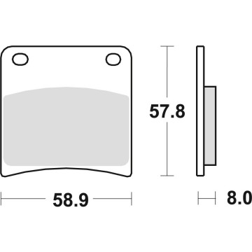 BRAKE PADS KH146 SINTER...