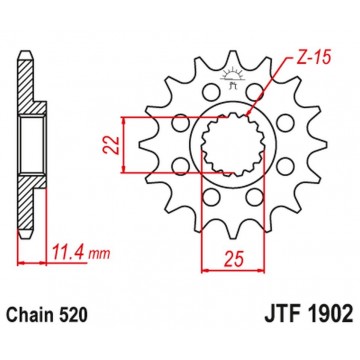 FORMER JT 1252 15 WITH KTM...