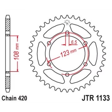 JT ZĘBATKA TYLNA 4412 59...