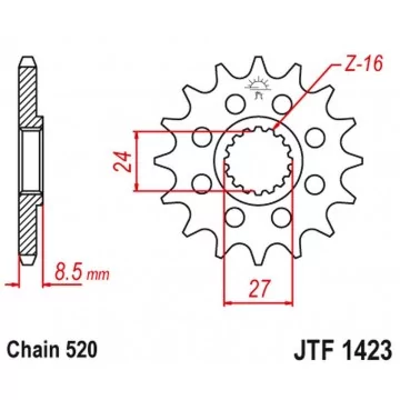 HORNARY JT 2192 17 SUZUKI...