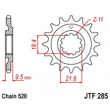 HONDA CR 250 86-87, CR 500...