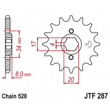 HONDA CRF 230L '08-'10, XL...