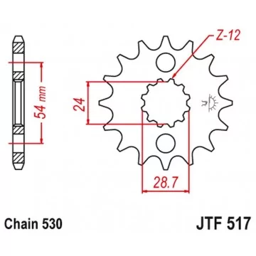 HORNARY JT 526 15 CAWASAKI...