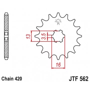 JT ZĘBATKA PRZEDNIA 415 09...