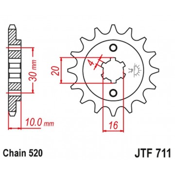 JT PREVENTION 720 12 CAGIVA...