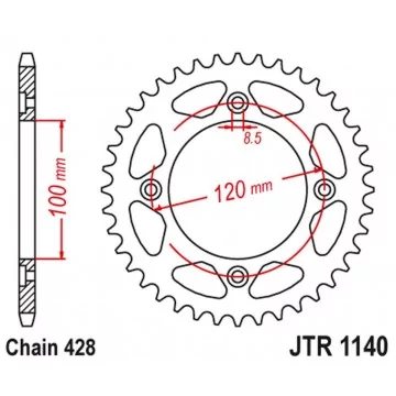 JT STEEL 4478 50 BETA 125...