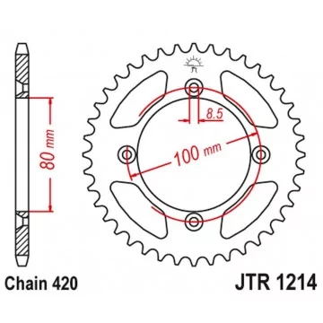 JT ZĘBATKA TYLNA 238 36...