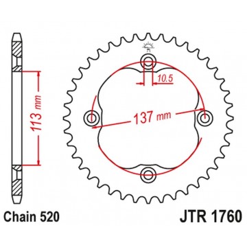 JT STEEL 4509 35 SUZUKI LTZ...