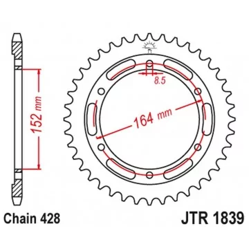 JT ZĘBATKA TYLNA 841 55...