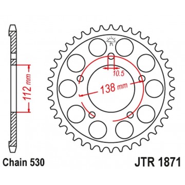 JT ROAD 4448 52 YAMAHA R6...