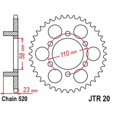 JT STEEL 5334 41 APRILIA...