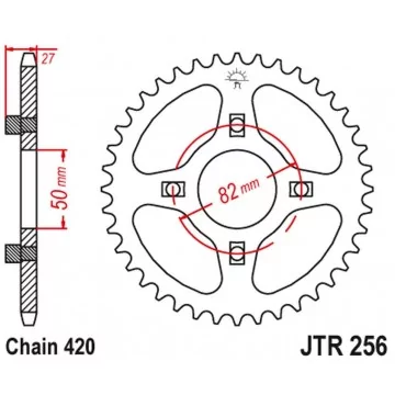 JT STEEL 261 35 HONDA...