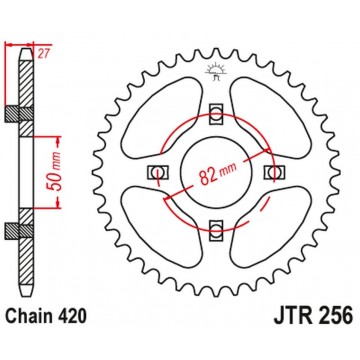 JT STEEL 261 36 HONDA...