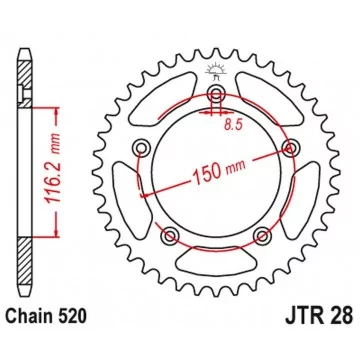 JT ROAD 4329 42 APRILIA RS...