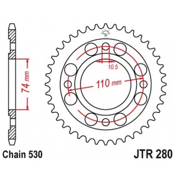 JT HONDA CB 500 T '75-77'...