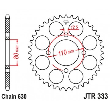 JT ZĘBATKA TYLNA 333 41...