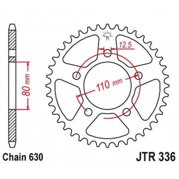 JT STEEL 336 34 HONDA CBX...