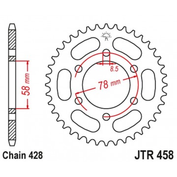 JT ZĘBATKA TYLNA 826 37...