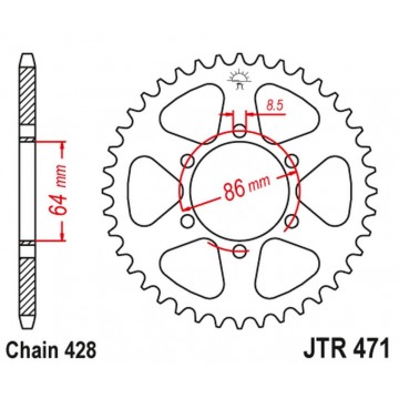 JT STEEL 471 45 KAWASAKS KE...