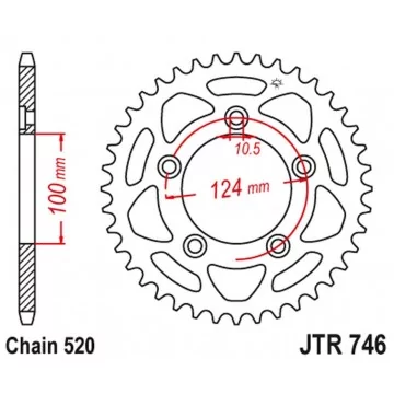 JT ZĘBATKA TYLNA 4444 43...