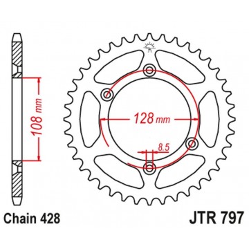 JT STEEL 4488 51 CAWASAKI...