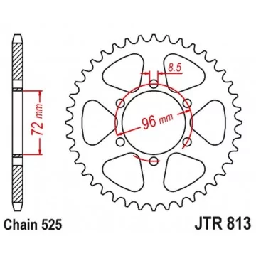 JT SINGLE SUZUKI TS 250...