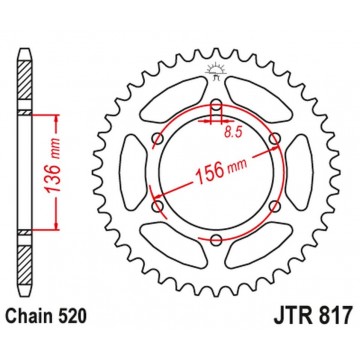 JT ROAD 830 46 DERBI 659...