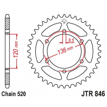 YAMAHA TDR 250 '88-90, XJR...