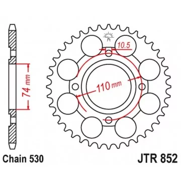 JT STEEL 861 41 YAMAHA RD...