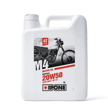 IPONE M4 20W50 OIL MINERAL...