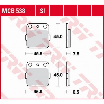 ZF HAMULCOWE KH084 SINTER...