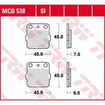 ZF HAMULCOWE KH084 SINTER...