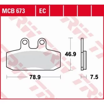 ZF KLOCKI HAMULCOWE KH256...