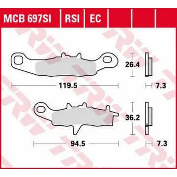 ZF HAMULCOWE KH258 SIMTER...