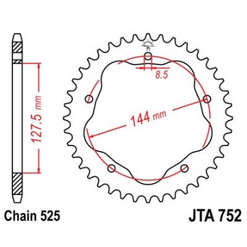 ZĘBATKA TYLNA 4320 42...